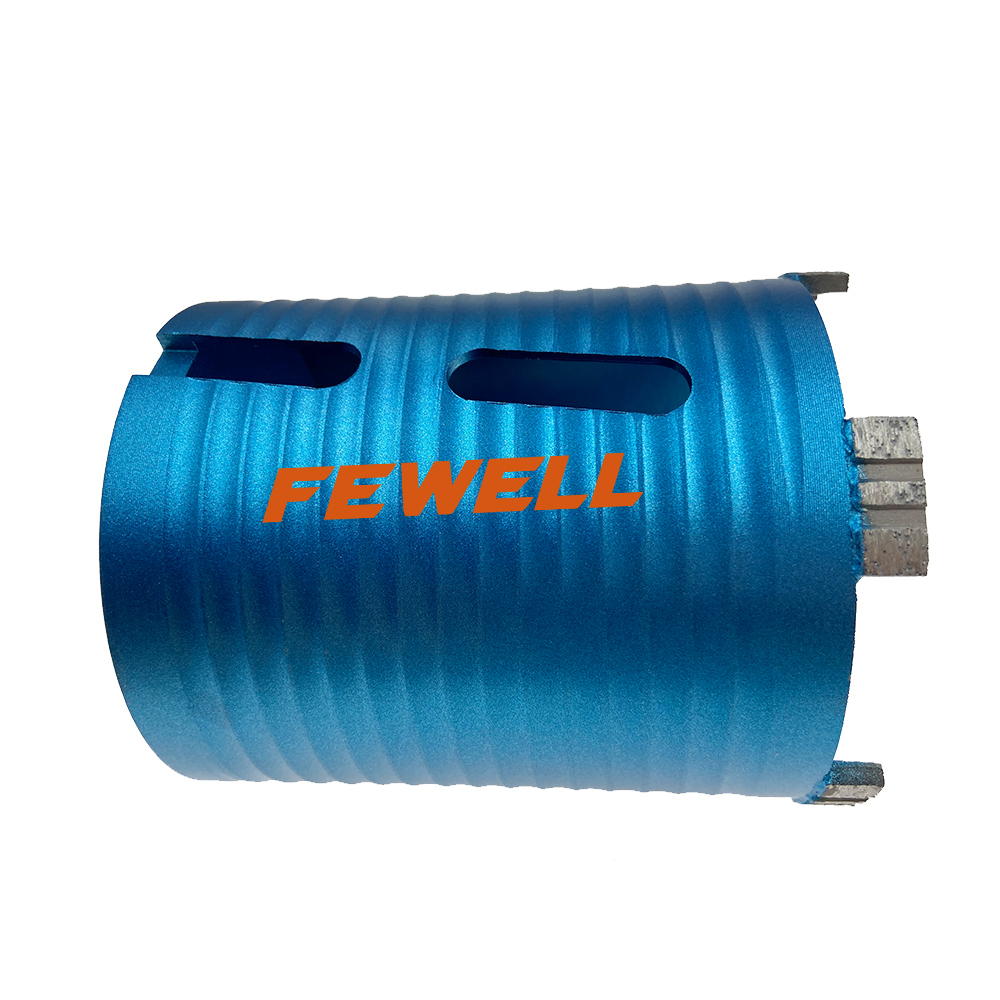 108*10*143*M16 thread laser welded diamond drill bit for cutting